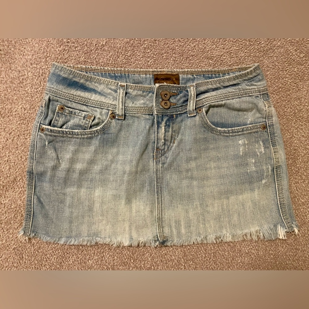 Aeropostale Women’s Jean Mini Skirt size 3/4